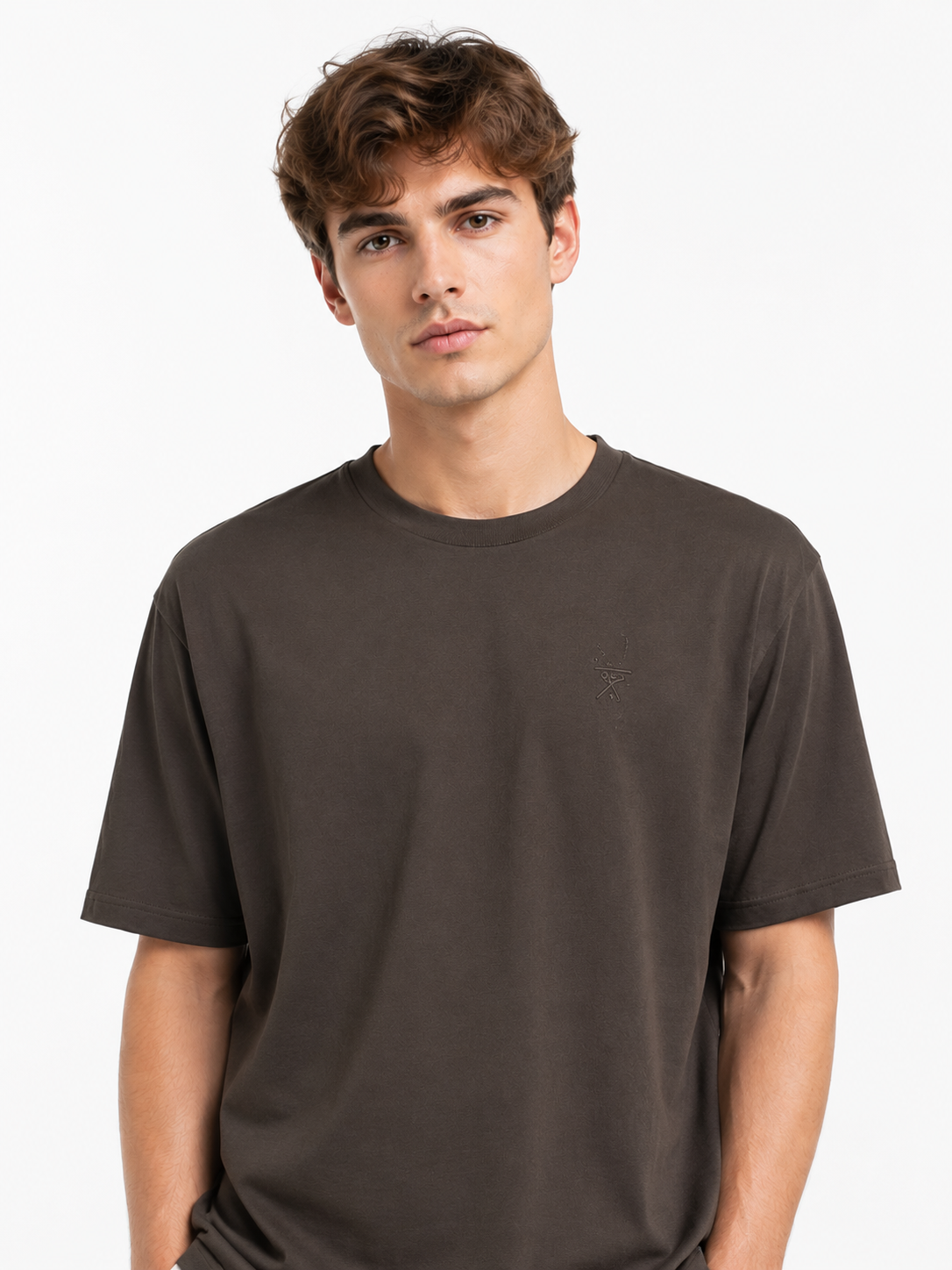 T-shirt Piquè,  con logo Berna ricamato TONO su tono