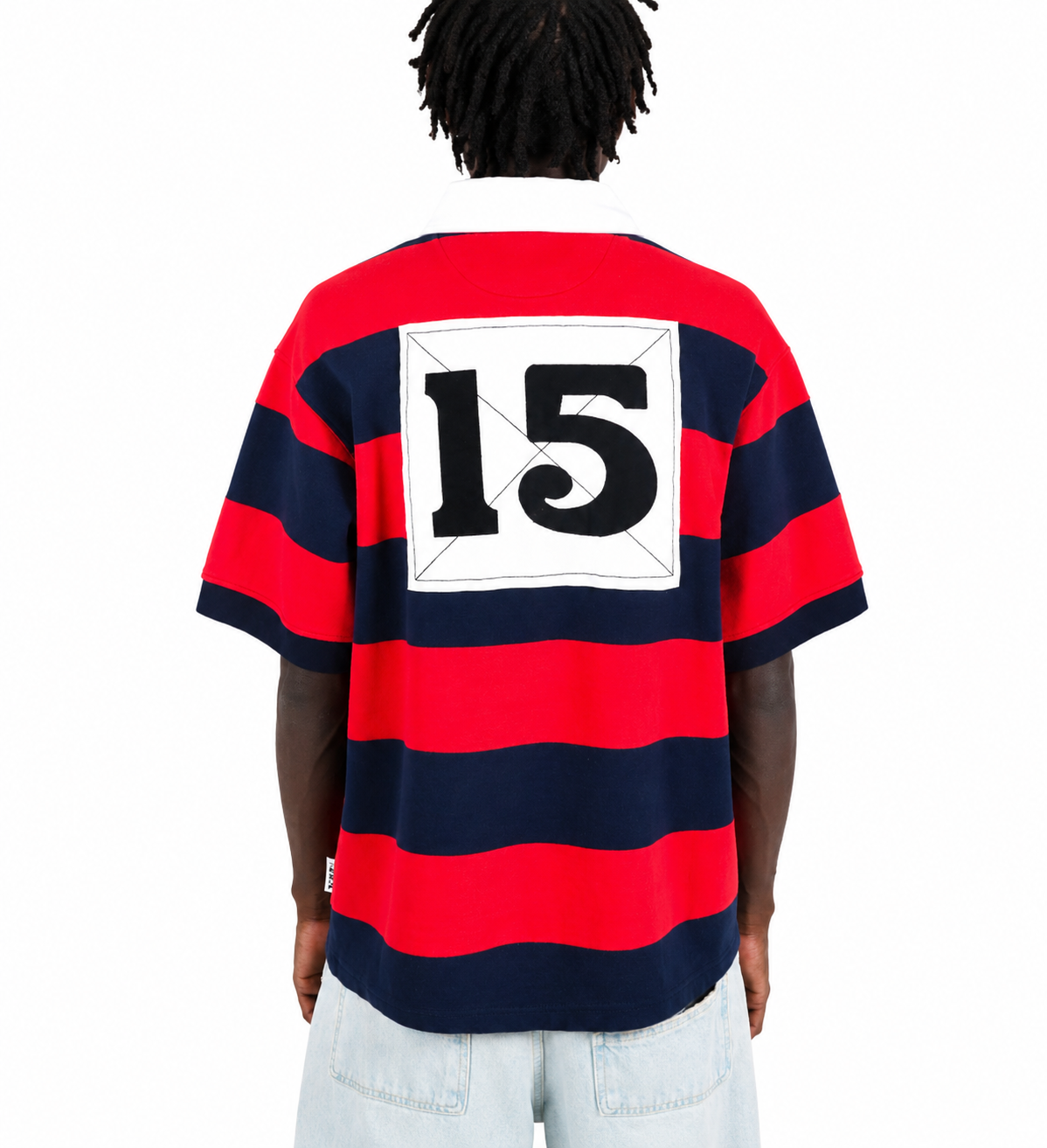 Polo Rugby Berna con maxy righe relaxed